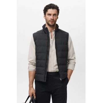 Vesta matlasata cu fermoar