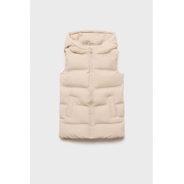 Vesta matlasata cu gluga