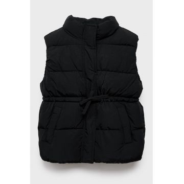 Vesta matlasata cu snur in talie