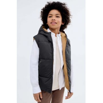 Vesta reversibila cu gluga