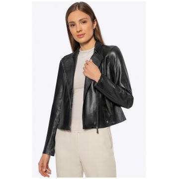 dama  piele naturala - neagra