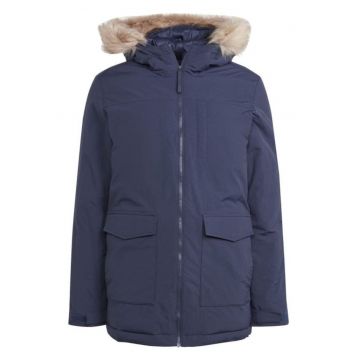 Geaca barbati  poliester albastru