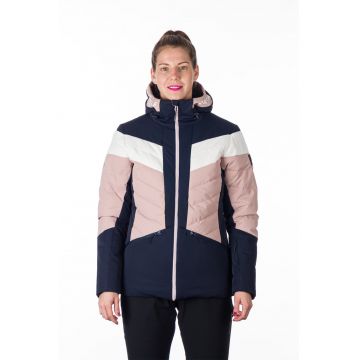 Geaca impermeabila colorblock pentru schi