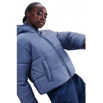 Geaca lejera cu gluga si tehnologie Therma-FIT