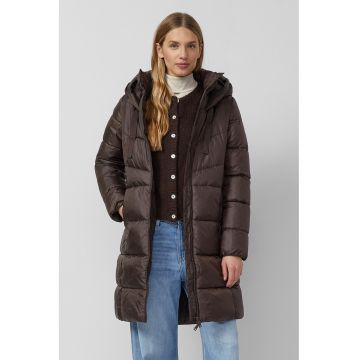 Geaca lunga cu vatelina