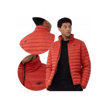 Geaca puf barbati -  Poliamida - Rosu