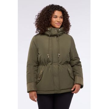 Geaca scurta cu gluga