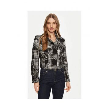 Jacheta biker in carouri