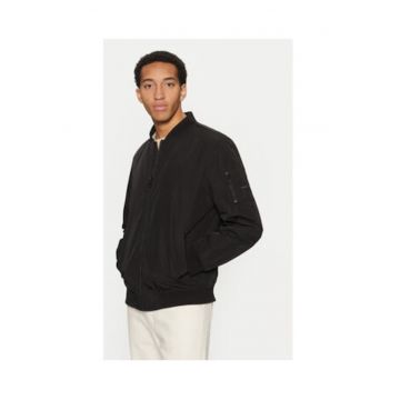 Jacheta bomber regular fit cu fermoar