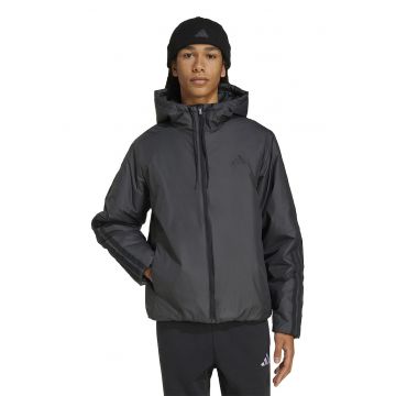 Jacheta cu gluga si fermoar