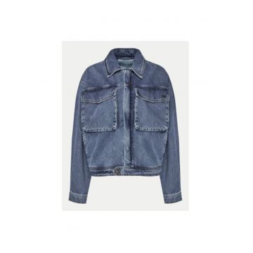 Jacheta de blugi unisex  78620769975 - Bumbac - Albastru