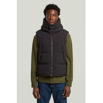 Vesta cu vatelina si gluga