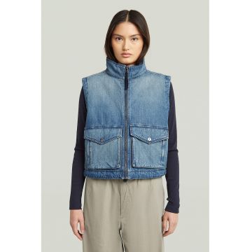 Vesta din denim