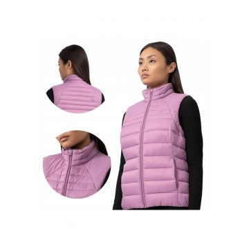 Vesta matlasata de dama -  Poliamida - Mov deschis