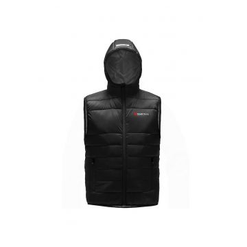 Vesta pentru barbati Ozoshi Hakone -  Poliester - Negru -