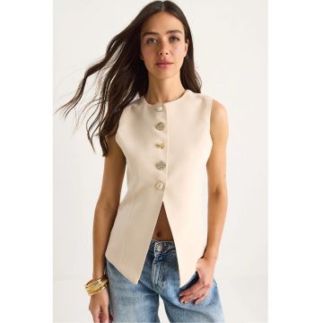 Vesta -  Textil - Bej