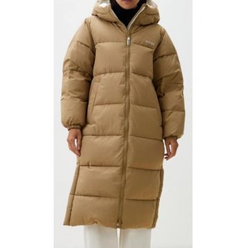 Geaca barbati -  Crystal City - parka - bej - 100% poliester