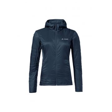 Geaca de trekking cu gluga si logo discret -