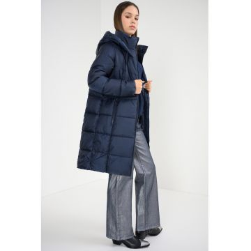 Geaca lunga cu vatelina