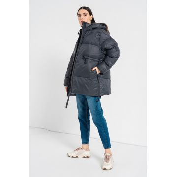 Geaca parka supradimensionata cu vatelina Heidi