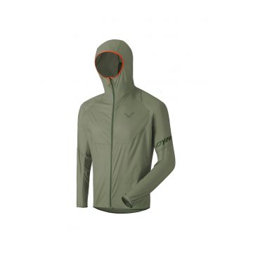 Jacheta alergare barbati  Vert Wind - 72g - Kaki - marime