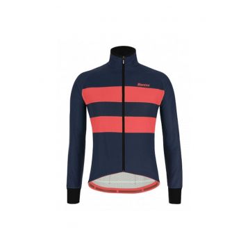 Jacheta ciclism barbati  Colore Bengal - bleumarin - XXL - rezistenta la apa si vant