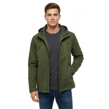 Jacheta cu gluga ajustabila -