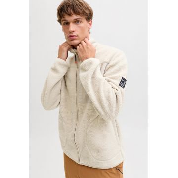 Jacheta din fleece cu fermoar