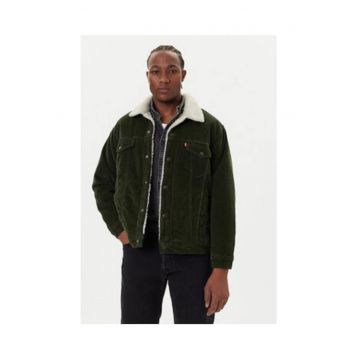 Jacheta  pentru barbati - verde - bumbac