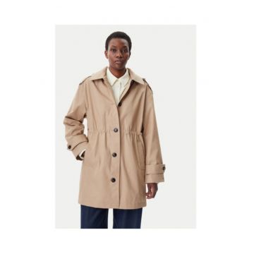 Parka dama -  Bej - 100% bumbac organic -