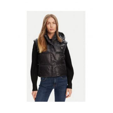 Vesta matlasata cu detaliu logo