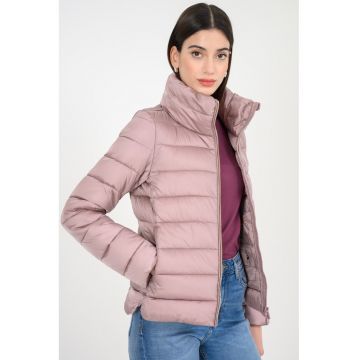 Geaca cu vatelina si fermoar bidirectional