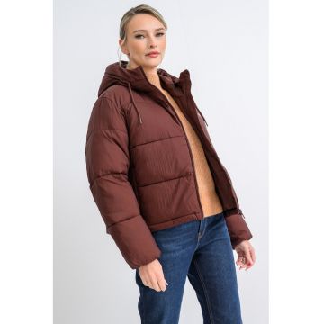 Geaca cu vatelina si gluga