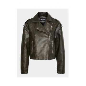 Geaca dama -  303709976 - Maro - Piele ecologica