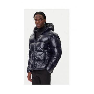 Geaca de iarna -  bleumarin - 100% nailon reciclat -