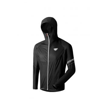 Jacheta alergare barbateasca  Vert Wind 72 - rezistenta la vant - neagra - marime XL