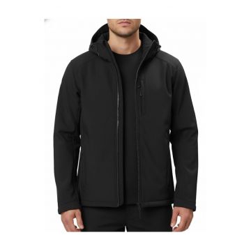 Jacheta impermeabila cu gluga -