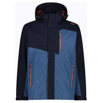 Jacheta pentru barbati -  Poliester - Negru/Albastru