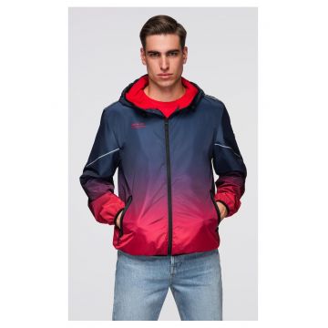 Jacheta sport cu detalii reflectorizante si captuseala din fleece  C641