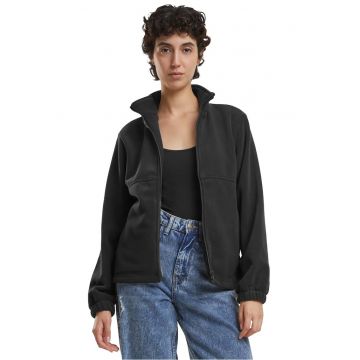 Jacheta uni cu guler inalt