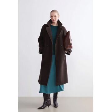 Palton cu doua randuri de nasturi