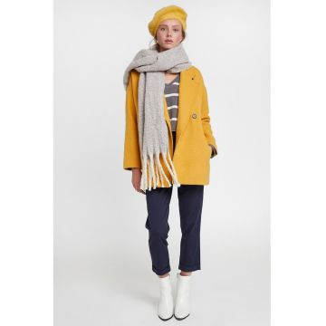 Palton cu maneci cazute