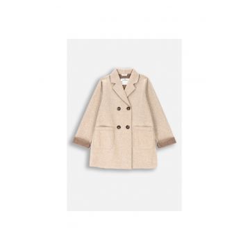 Palton fete -  Poliester - Bej