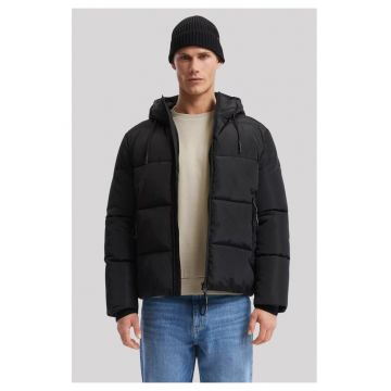Q/S by s.Oliver - Jacheta sport barbati - Puffer - Regular Fit - 2 buzunare oblice cu fermoar