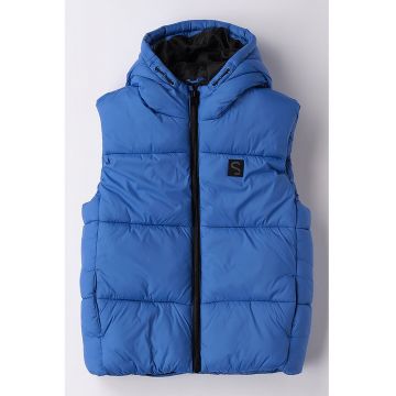 Vesta matlasata cu fermoar