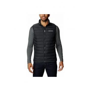 Vesta sport barbati  Powder Lite II - poliester - rezistenta la apa - negru -