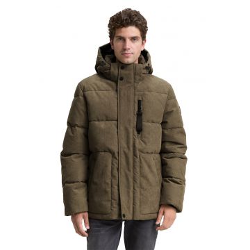 Geaca cu gluga si vatelina