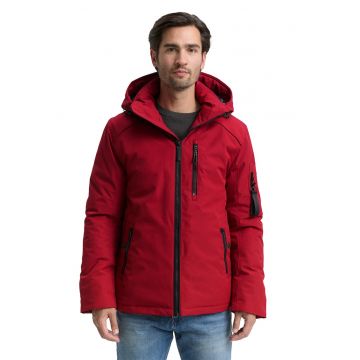 Geaca cu vatelina si gluga detasabila