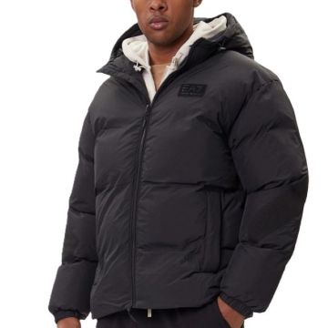 Geaca EA7 MOUNTAIN M DOWN HOODED JACKET LONG LOGO