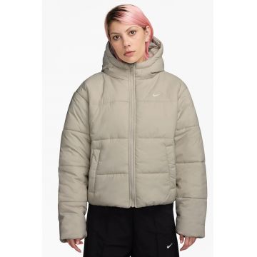 Geaca lejera cu gluga si tehnologie Therma-FIT